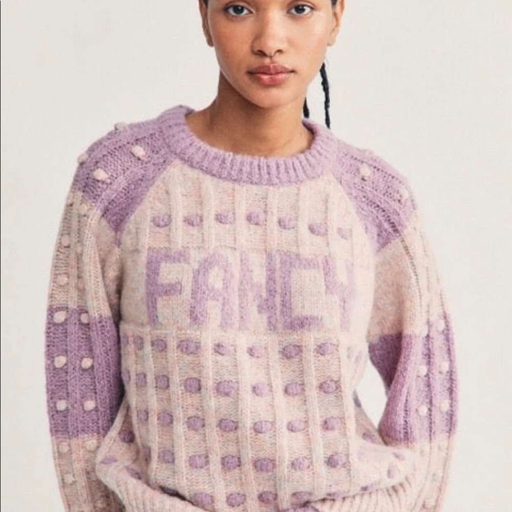 NWOT LoveShackFancy Ellyn Crewneck Pullover